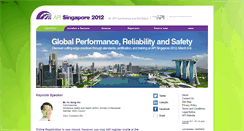 Desktop Screenshot of apisingapore2012.org